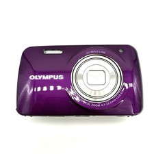 OLYMPUS VH-210 Purple Compact Digital Camera Tested Working Seller Japan