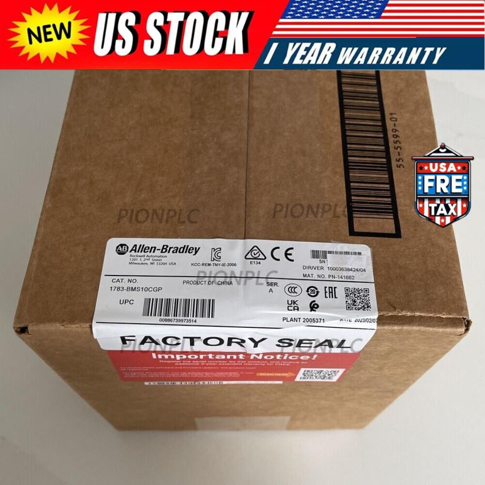 Allen Bradley 1783-BMS10CGP Stratix 5700 10 Port Managed Switch New US Free Tax