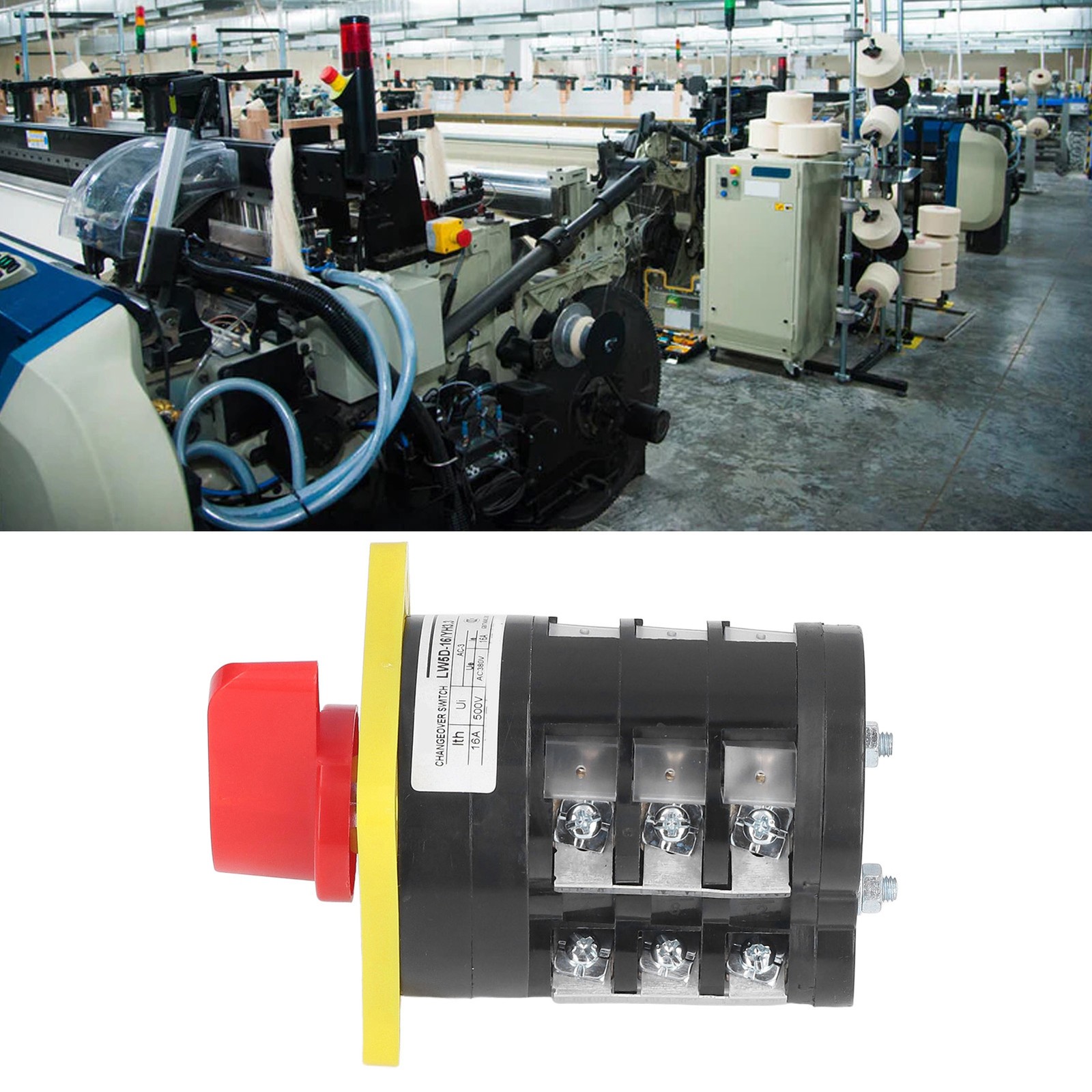 Cam Selector Switch 16A Universal Changeover Switch For Industrial Control