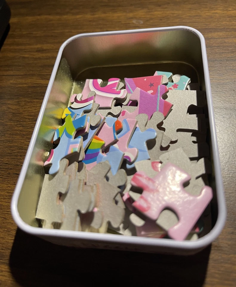 My Little Pony 50 Piece Puzzle In Metal Tin. Hello! Puzzle Hasbro 2013 NEW - Image 3 of 3