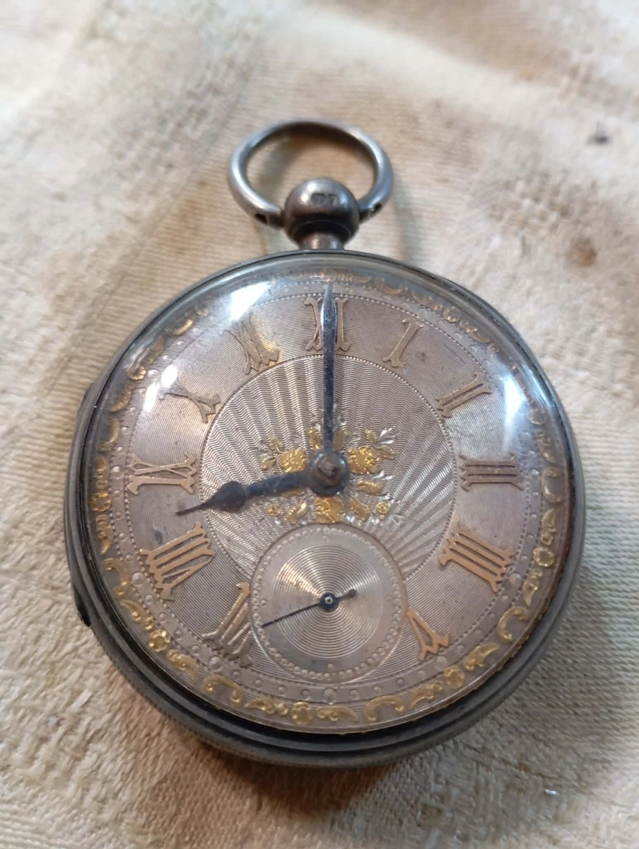 Ancienne Roue De Montres à Coq - Laiton Doré - Pièce D'horlogerie Vintage
