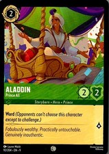 Aladdin - Prince Ali 92/204 Common Fabled Lorcana Lightly Played