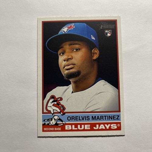 2025 Topps Heritage #383 Orelvis Martinez | Baseball Card