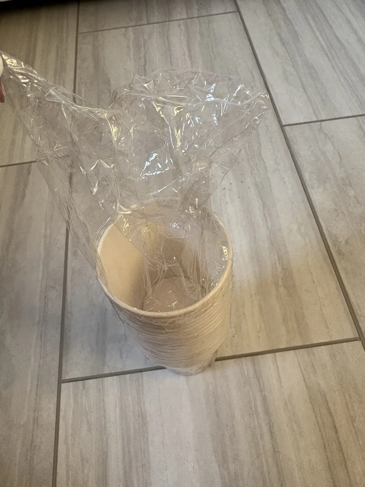 18 tazas de papel temáticas vintage Amscan "Sweet Dreams" baby shower sin abrir Foto 4 de 4