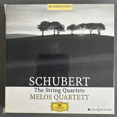 Schubert The String Quartets by Melos Quartett Stuttgart (CD, 1999) DG 6 CD Set