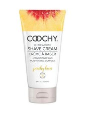 COOCHY Peach Scented Shave Cream 3.4 oz - For A Smooth, Irritation-Free Shave