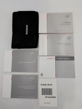 2019 NISSAN KICKS OWNERS MANUAL WITH NAVIGATION CASE AND LITERATURE FREE SHIP