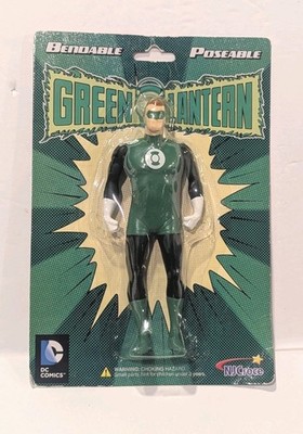 NJCroce New Green Lantern Bendable Poseable DC Comics Action Figure Vintage 