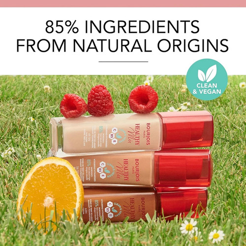 BOURJOIS Healthy Mix Clean & Vegan Radiant Long Lasting Foundation *CHOOSE* - Picture 9 of 23