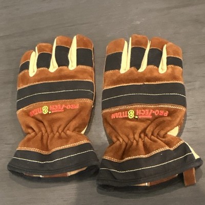 PRO-TECH 8 PT-8TNLSC Titan Structural Firefighting Gloves, Size XXL