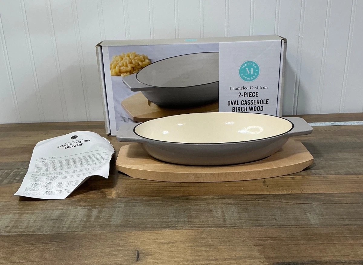 【新品未使用】Martha Stewart セージグリーン　オーバルキャセロール Martha Stewart Cookware for sale | eBay