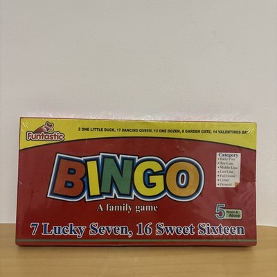 Bingo Spiel Funtastic Neu & Versiegelt KOSTENLOSE LIEFERUNG