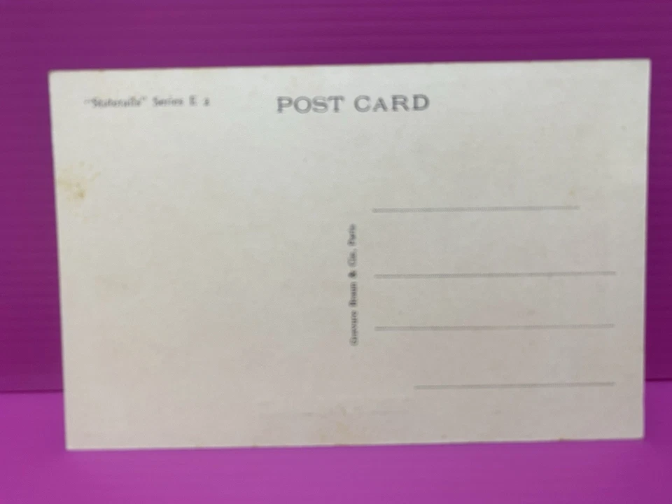 Thailand Siam Bangkok Postcard 1930 Unuse Wat Kalya Temple - Image 3 of 4