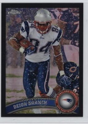 2011 Topps Chrome Black Refractor 31/299 Deion Branch #172 1s9i