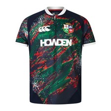 Canterbury CCC OFFICIAL British & Irish Lions 2025 Herren Warm Up Rugby Shirt