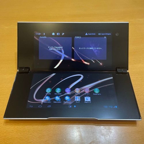 Sony Tablet P 3G Wi-Fi Model SGPT211JP S 5.5 inches NVIDIA Tegra Used - 第 1/6 張圖片