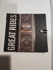 HARLEY-DAVIDSON DELUXE PHOTO SCRAPBOOK ALBUM GREAT RIDES Motorcycle NEW 2004