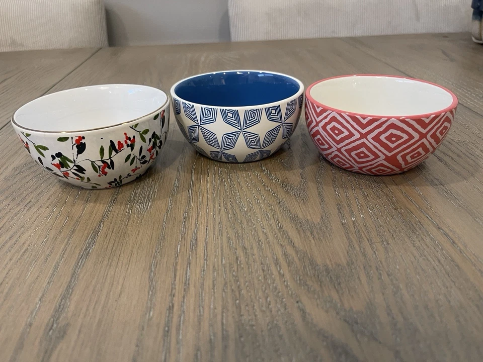 3 Stück Schwellensteinzeug - kleine Schalen