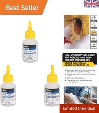 Stick2 Superglue - 20g x 3, Solvent-Free High Strength for Professionals