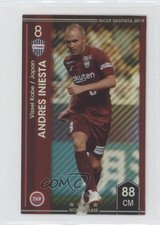 2019 Panini WCCF Footista F19-1 World Class Andres Iniesta #F19-176 0cp0