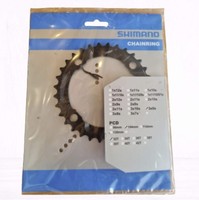 Shimano Deore FC-M590 Kettenblatt, 32 ZäHne, 3X9-Fach, 104 Mm, Schwarz