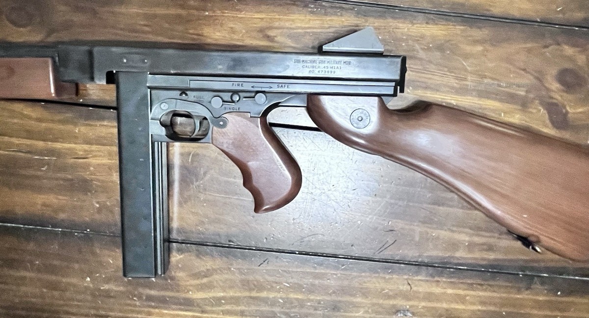 Tokyo Marui Airsoft Thompson M1A1 Metal Military Mod Made Japan