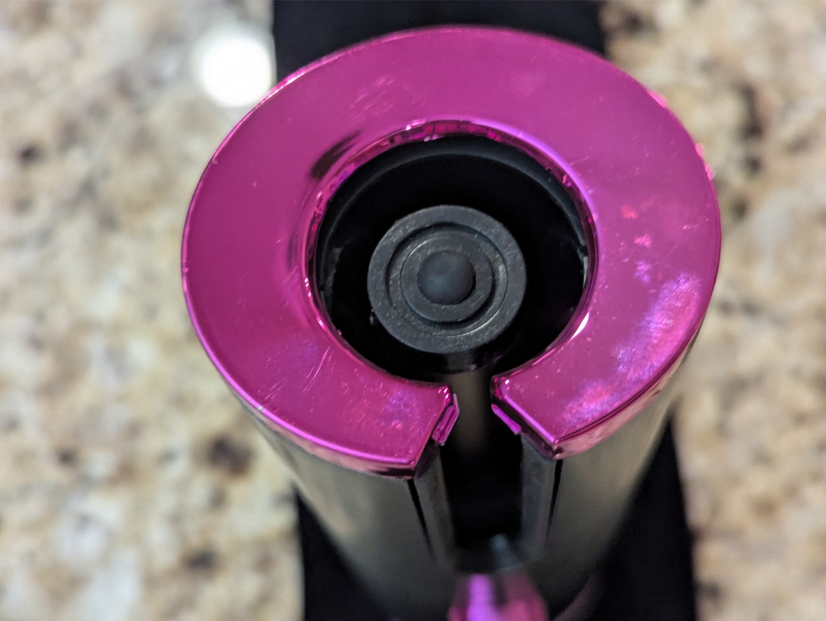 Cordless Automatic Hair Curler USB Charging Charcoal Pink YX-808