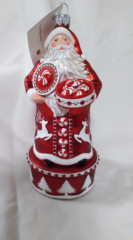Patricia Breen 2025 Bonbonniere-Peppermint #5447 Approx. 5.7" NWT