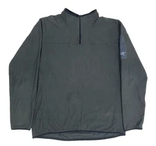 Arc'teryx Polartec Fleece Quarter Zip Pullover Men's Size XL Dark Grey
