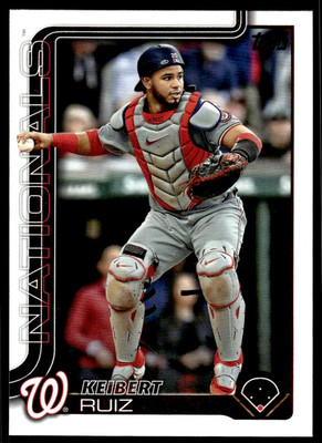 KEIBERT RUIZ ボウマン 直筆サインカード 激レア 25枚限定 MLB 2025 Topps 202 Keibert Ruiz Washington Nationals Baseball Card | eBay