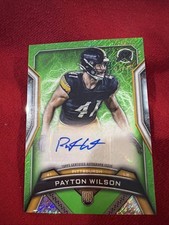 2024 Topps Resurgence - Rookies Payton Wilson Green static 1/15 !!