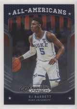 2019-20 Panini Prizm Draft Picks All-Americans RJ Barrett #62 lu0