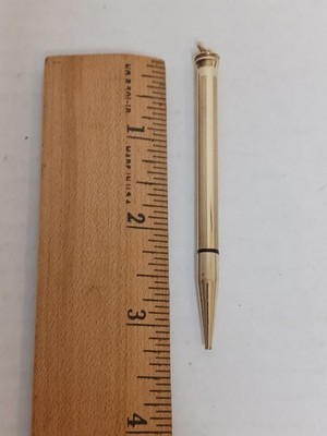 Antique CROSS 1/30 Gold Plated Chatelaine Mechanical Pencil USA