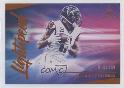 2020 Panini Luminance Lightspeed Orange 66/100 Julio Jones #LS4 fm0
