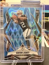 2025 Panini Phoenix Football Ashton Jeanty Light Blue Lava /325 Rookie Card (RC)