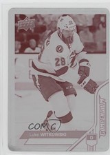 2016-17 Upper Deck Compendium Printing Plate Magenta 1/1 Luke Witkowski #535 0c3