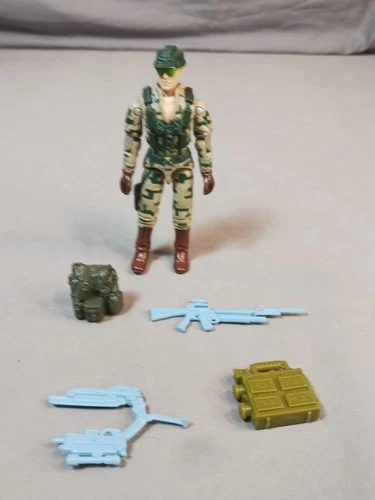 Recoil V1 Vintage GI Joe 3.75" Action Figure Near Complete 1989 Hasbro ARAH 80s
