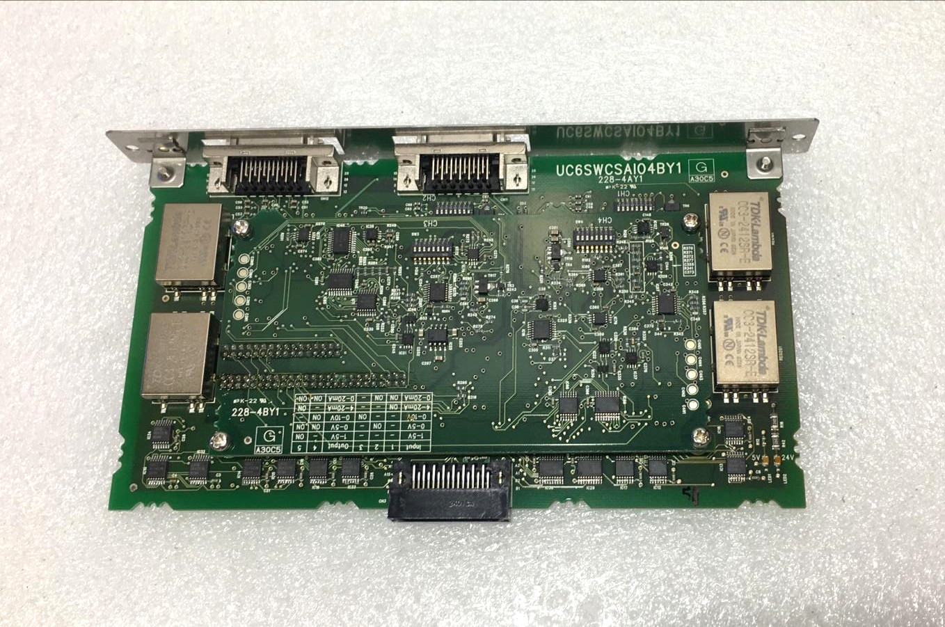✅ TDK-Lambda UC6SWCSAIO4BY1 SWCS-AIO-2 Controller Card