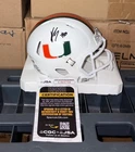 Keionte Scott Miami Hurricanes Signed Autographed Speed Mini Helmet JSA N