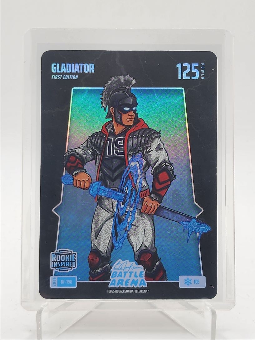 ROMAN ANTHONY GLADIATOR 2026 BO JACKSON BATTLE ARENA ICE FIRST ROOKIE FOIL Q5918