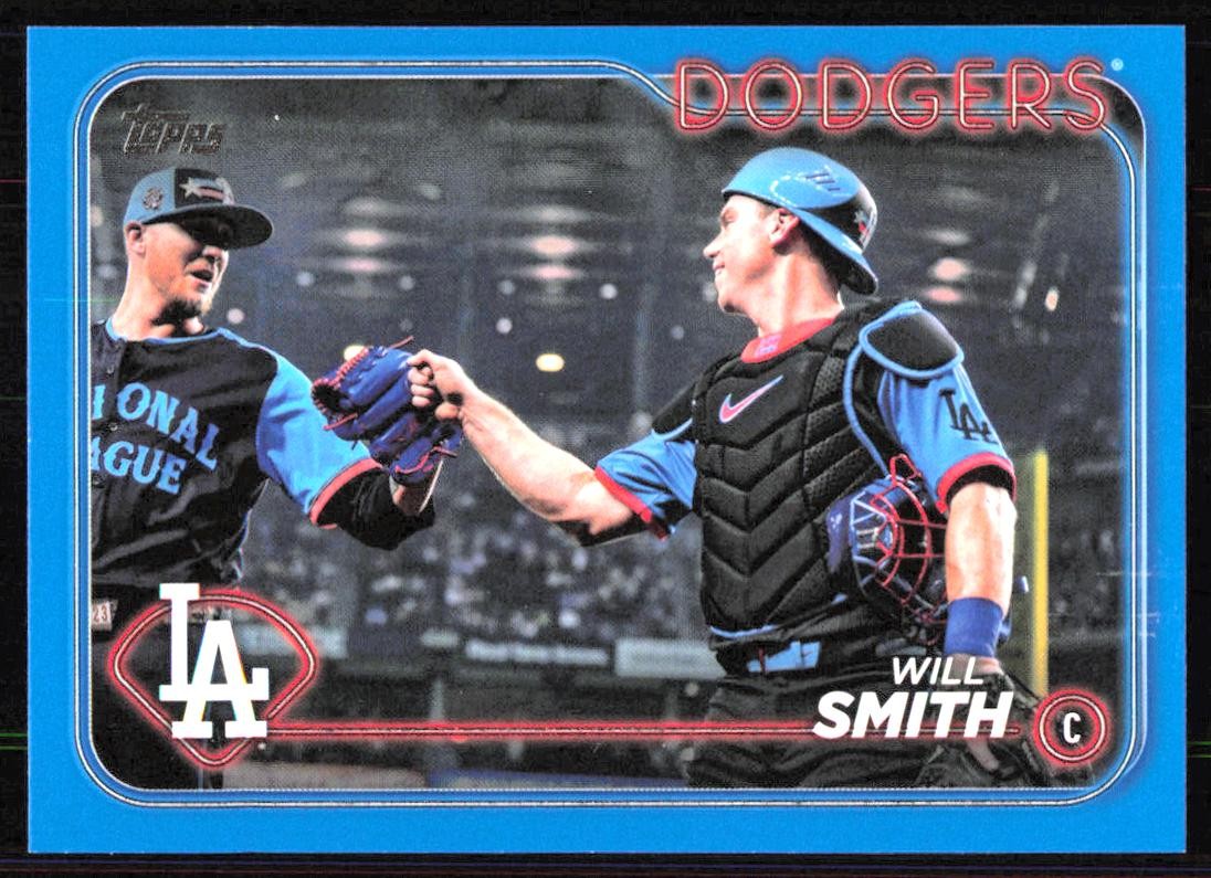 2024 Topps Update #ASG-34 Will Smith 2024 All-Star Game Blue