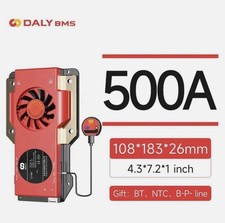 Daly BMS 16S-48v-500A Li-ion LiFePo4 Smart BMS w/Bluetooth Module