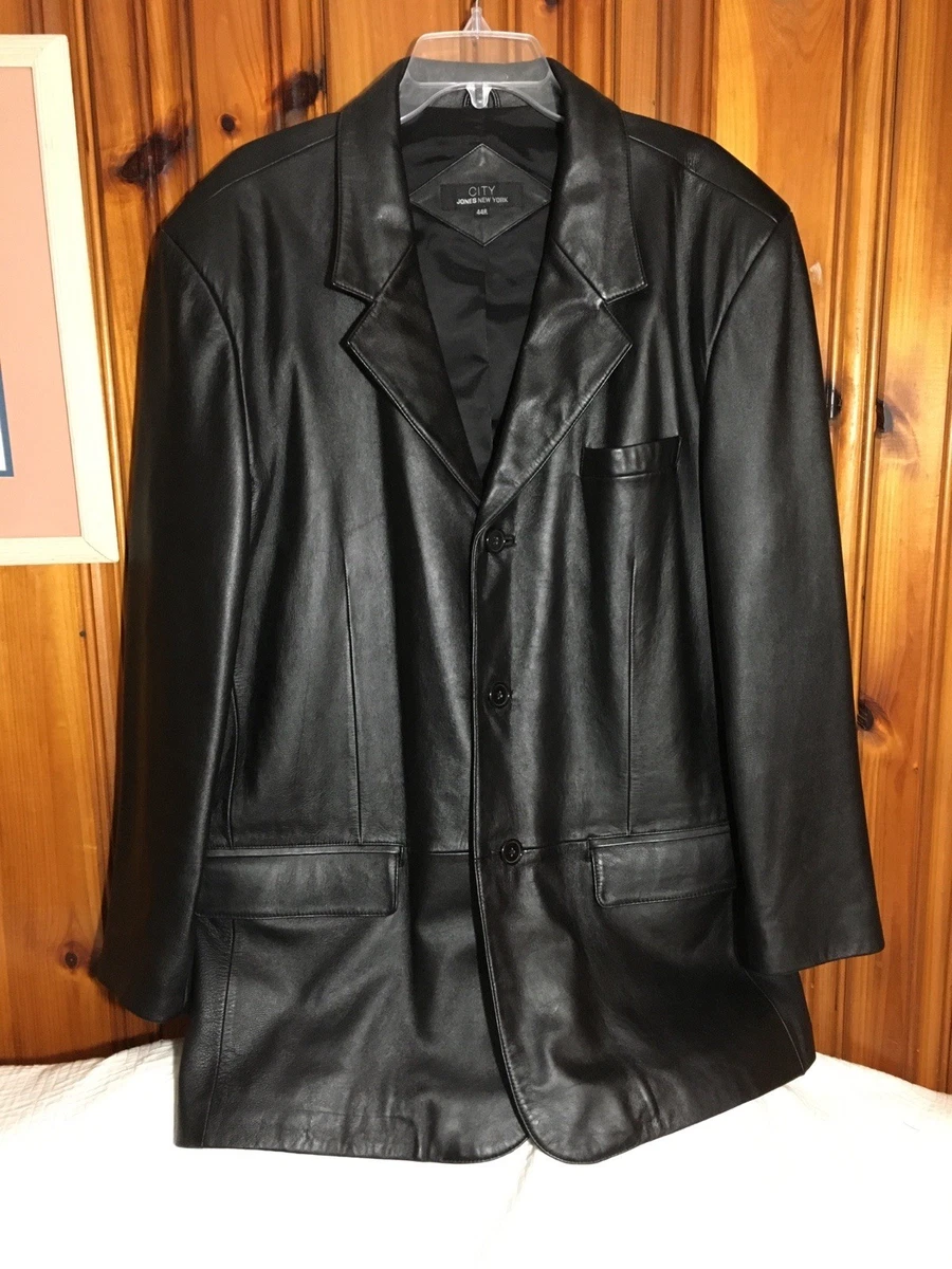 JONES NEW YORK(ジョーンズニューヨーク) 本革 テーラードジャケット Jones New York  春物アウター