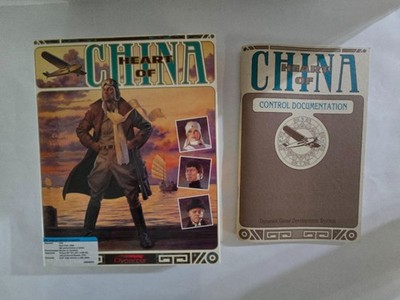 Heart Of China PC Adventure Game Dynamix MS-DOS Tandy IBM Big Box 5.25'' floppy