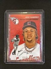 🔥Jose Ramirez 2023 Topps Chrome Platinum #279 Rose Gold Toile 27/75 Cleveland