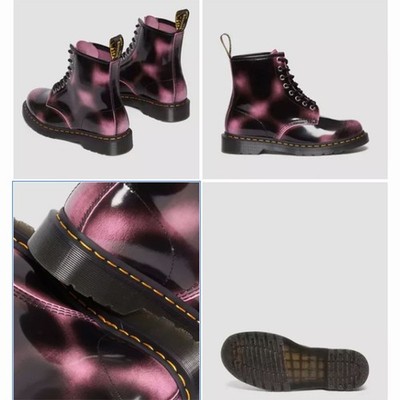 NEW Dr. Martens 1460 8 Eye Boot Womens Pink Arcadia 31815650 UK8