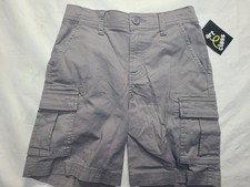 Boys' Cargo Shorts Art Class Gray Size Small