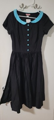 Pinup Couture Rockabilly Retro Swing Dress Viva Las Vegas NWT Size Large