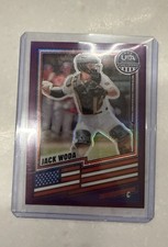 2026 Panini Stars & Stripes Prizm USA Baseball Purple #184 Jack Woda /199