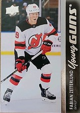 21 22 UPPER DECK YOUNG GUNS ROOKIE FABIAN ZETTERLUND #729
